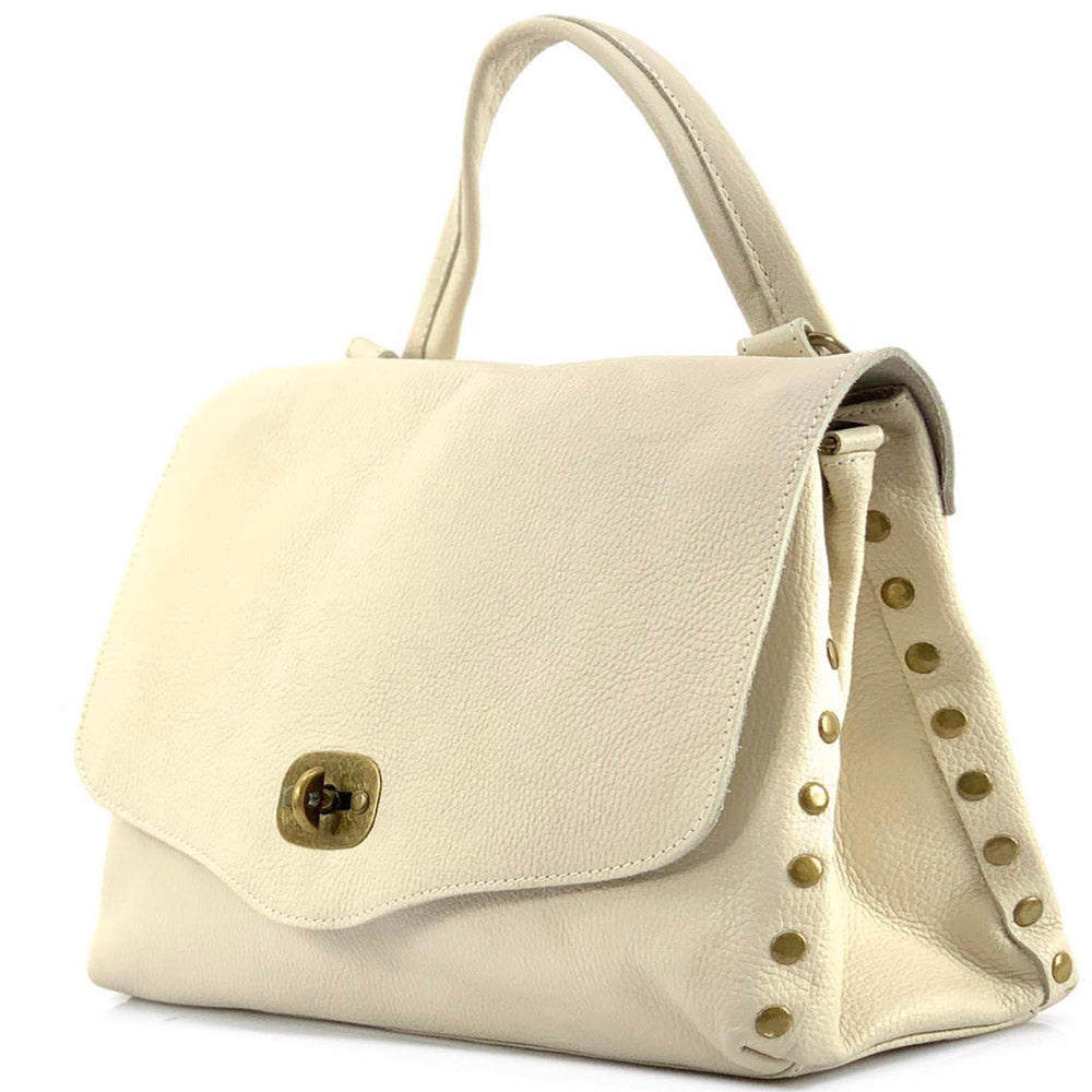 Rossella Leather Handbag - Made In Italy