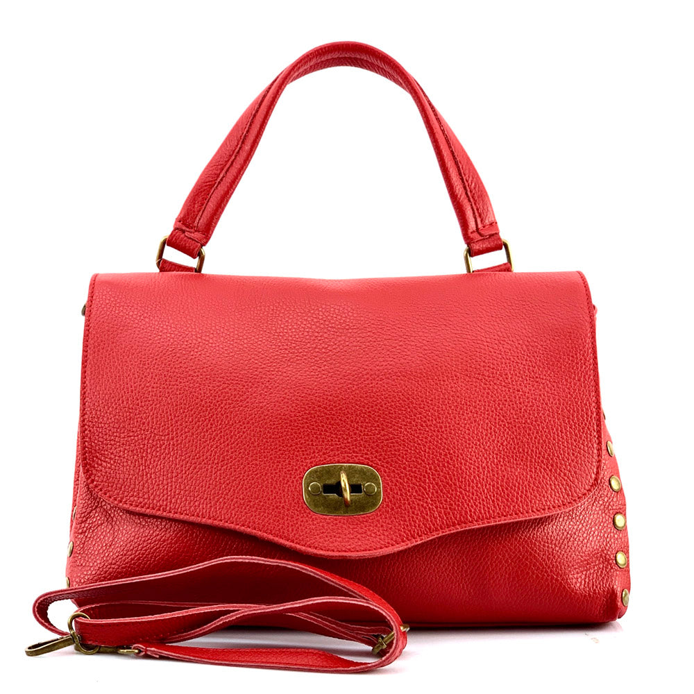 Rossella Leather Handbag - Made In Italy