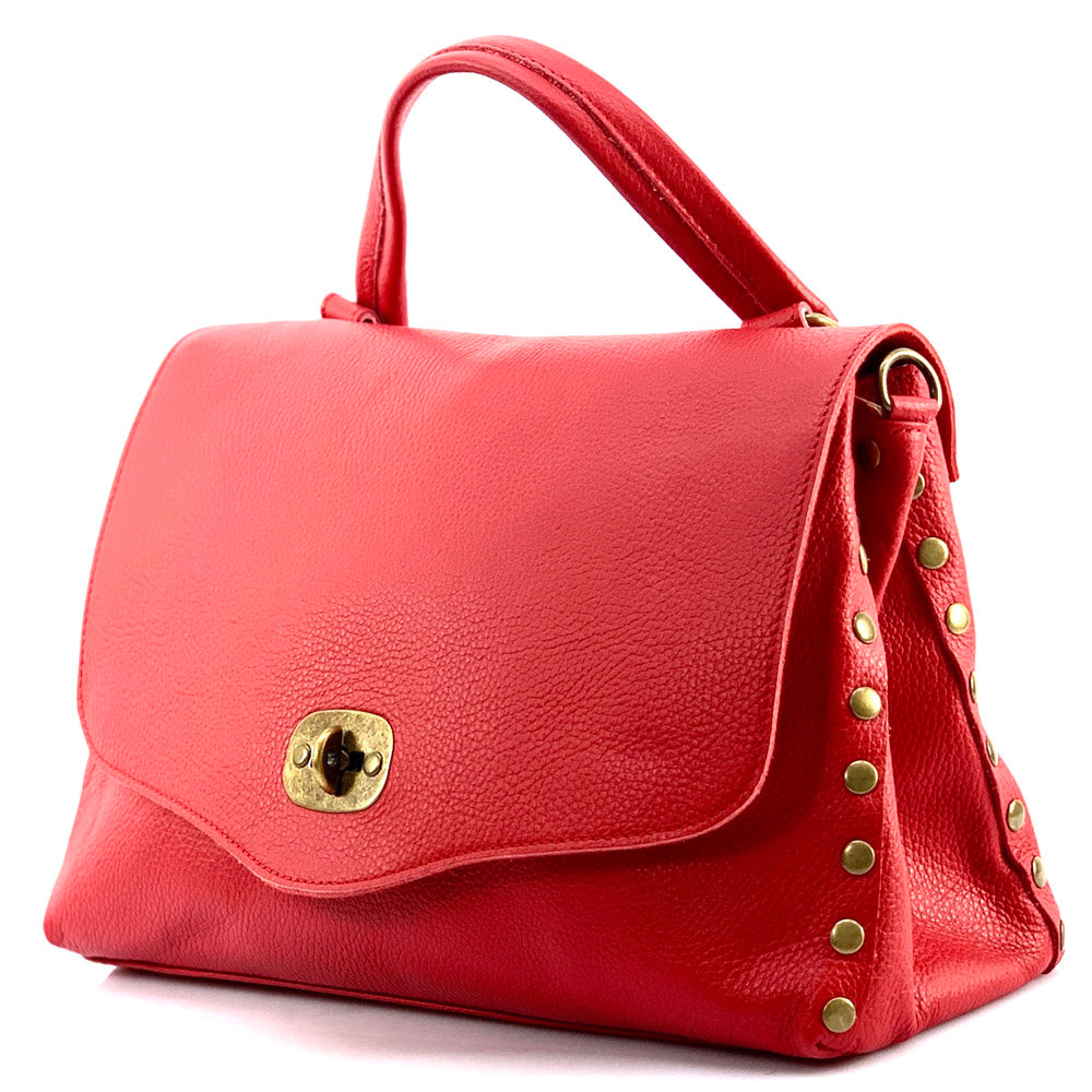 Rossella Leather Handbag - Made In Italy