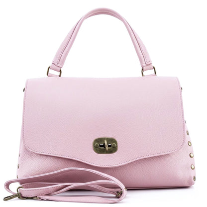 Rossella Leather Handbag - Made In Italy
