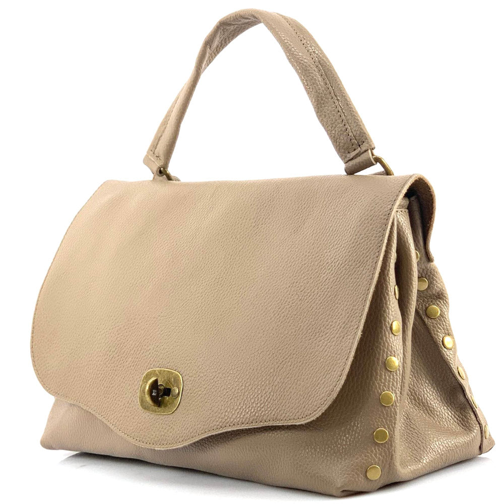 Rossella Leather Handbag - Made In Italy