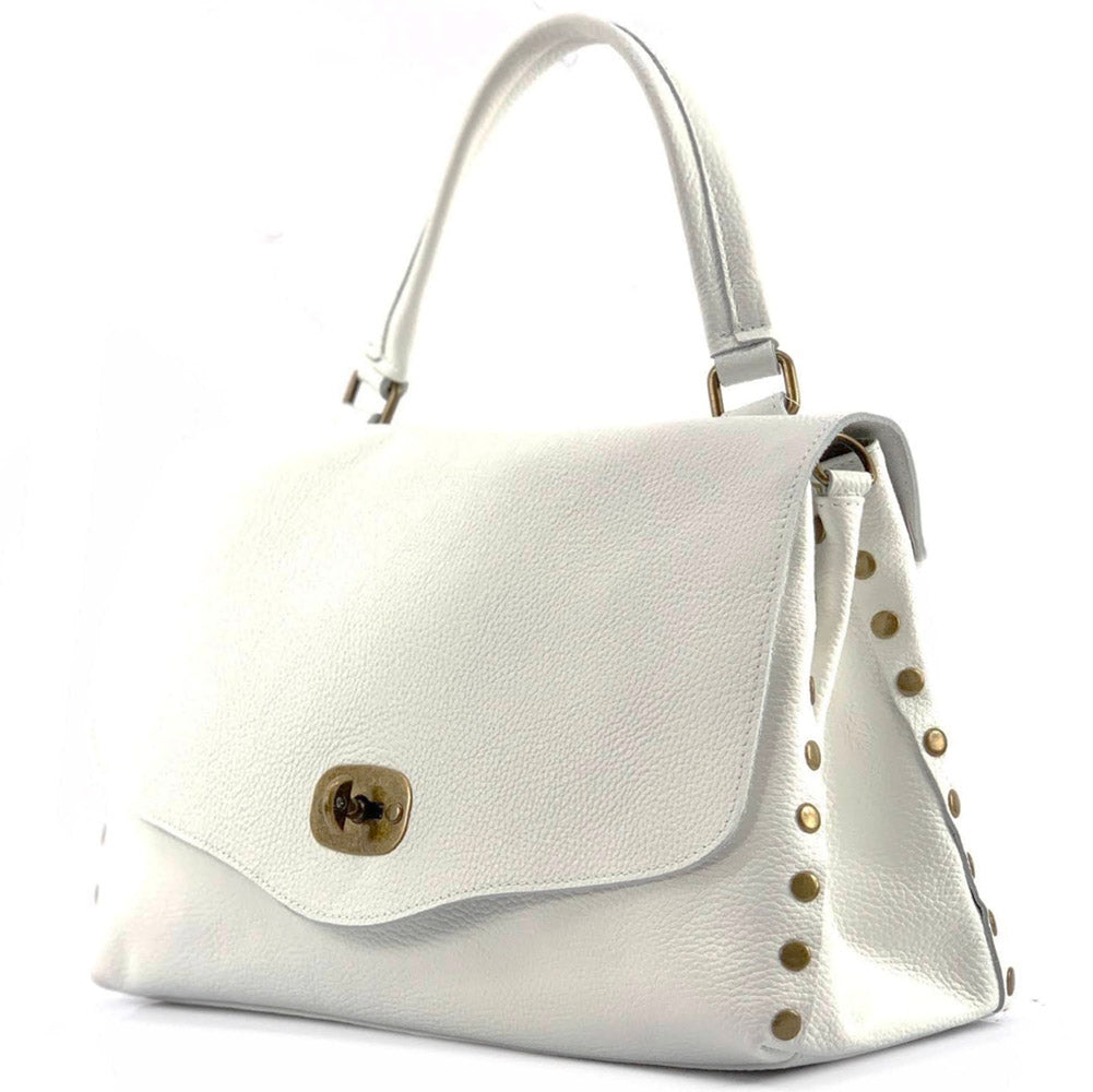 Rossella Leather Handbag - Made In Italy