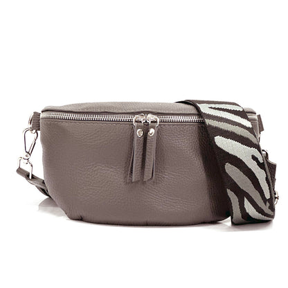 Outdoor cow leather Bumbag - Made In Italy