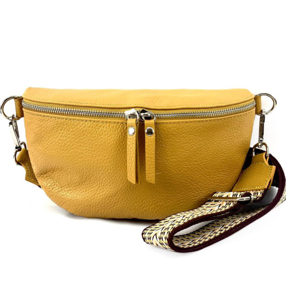 Outdoor cow leather Bumbag - Made In Italy