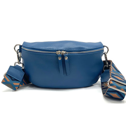 Outdoor cow leather Bumbag - Made In Italy