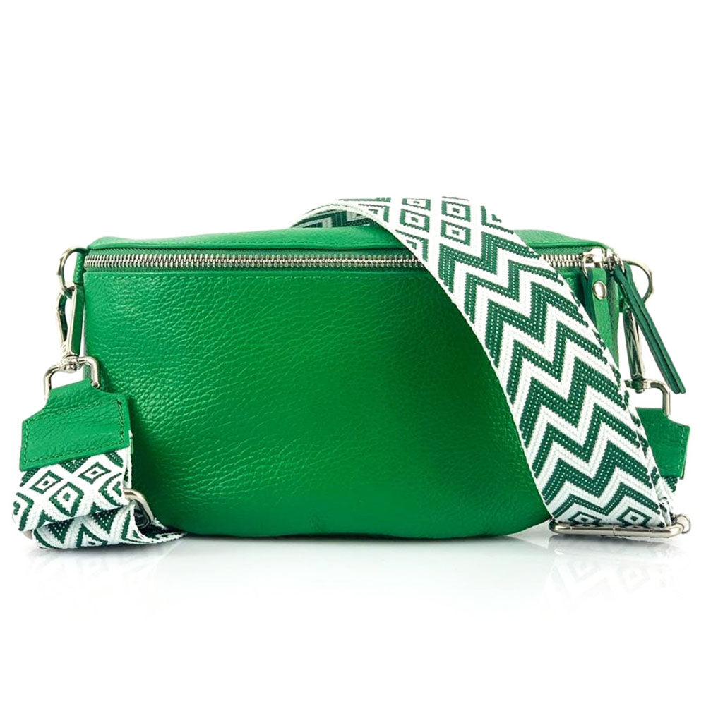 Outdoor cow leather Bumbag - Made In Italy