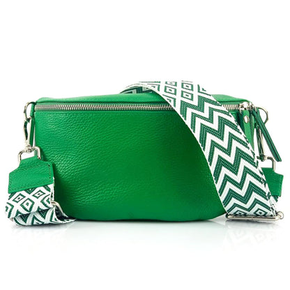 Outdoor cow leather Bumbag - Made In Italy