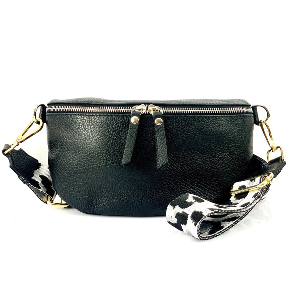 Outdoor cow leather Bumbag - Made In Italy