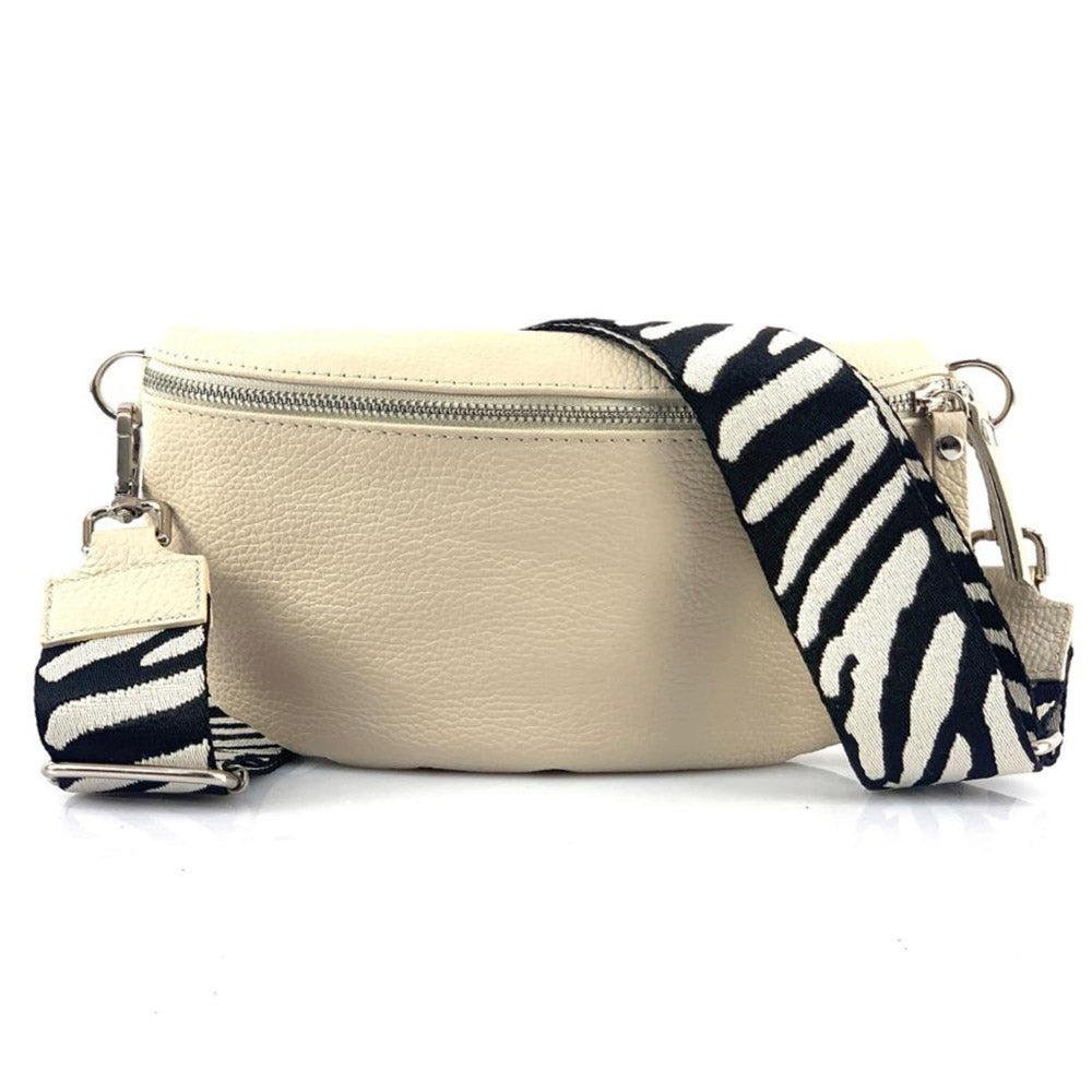 Outdoor cow leather Bumbag - Made In Italy