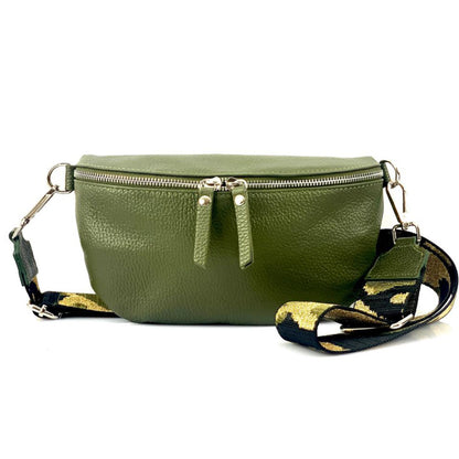 Outdoor cow leather Bumbag - Made In Italy