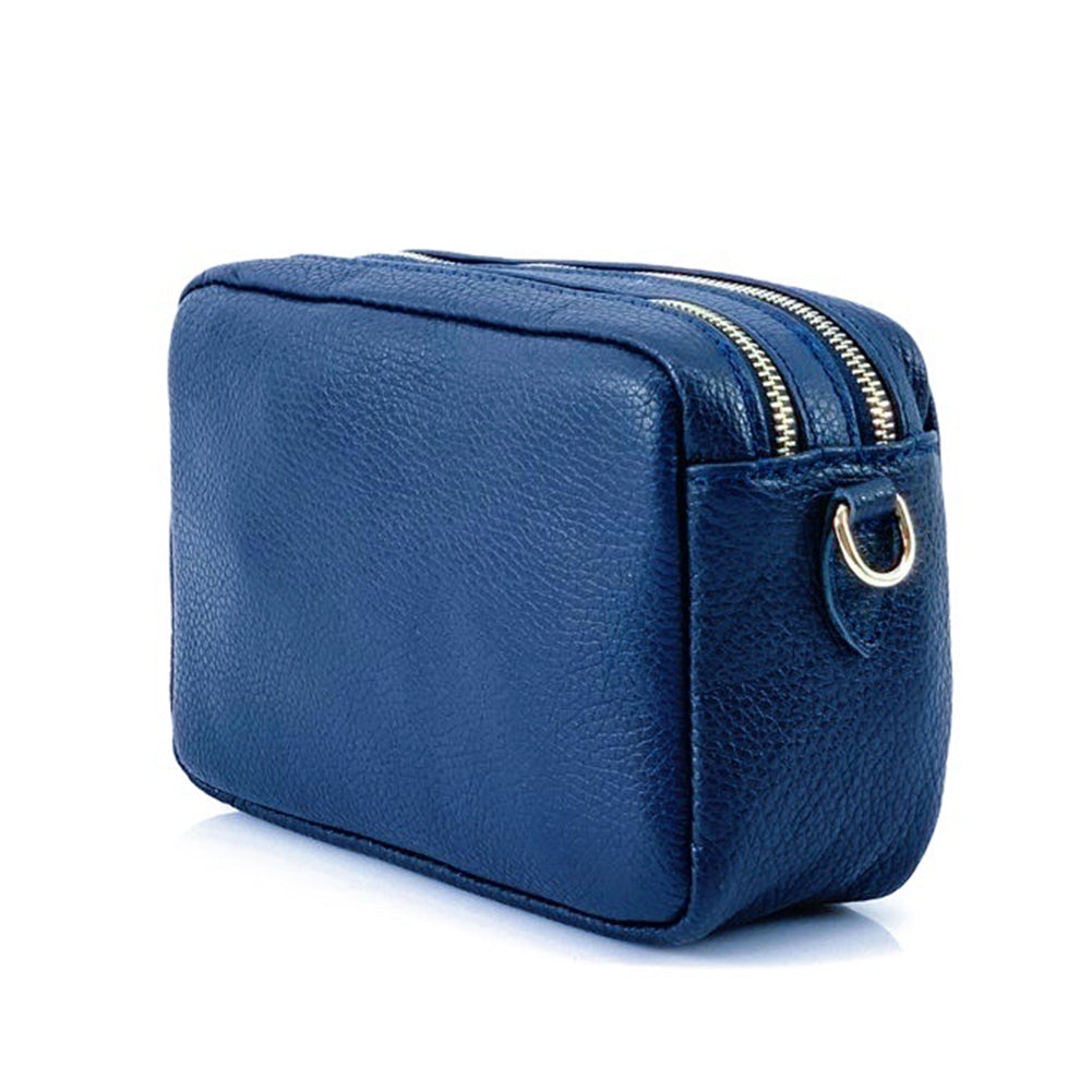 Amara GM Leather Shoulder Bag - Made In Italy
