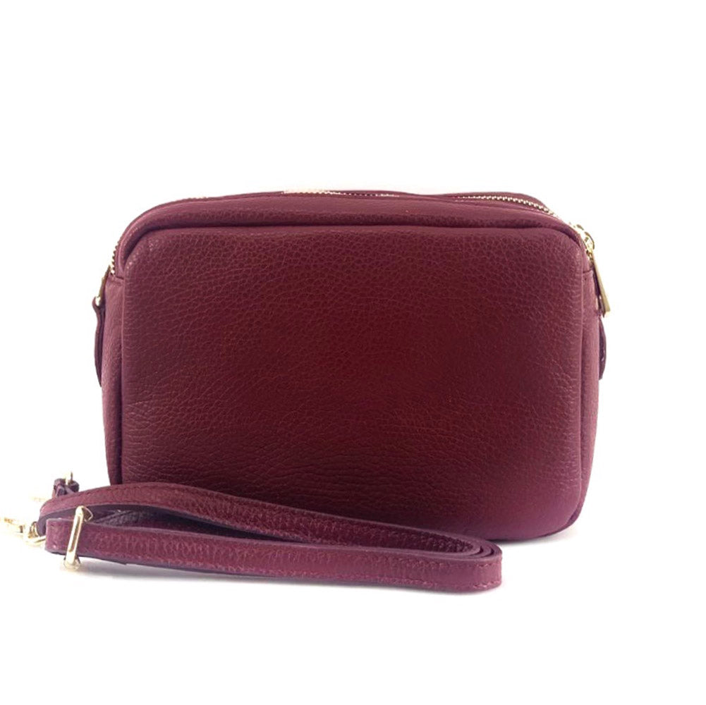 Amara GM Leather Shoulder Bag - Made In Italy