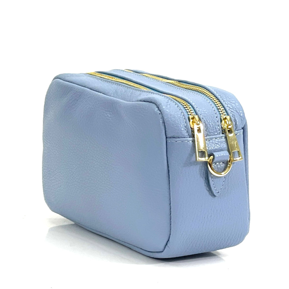 Amara GM Leather Shoulder Bag - Made In Italy