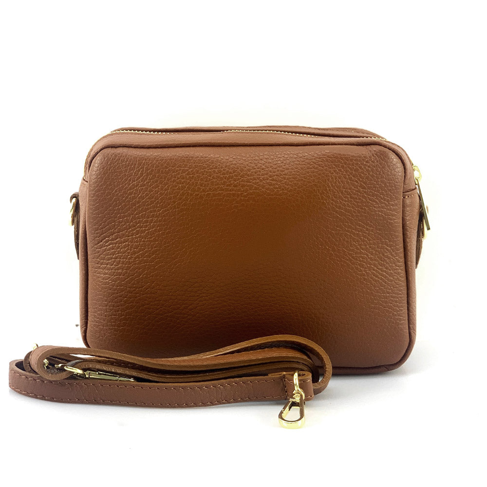 Amara GM Leather Shoulder Bag - Made In Italy
