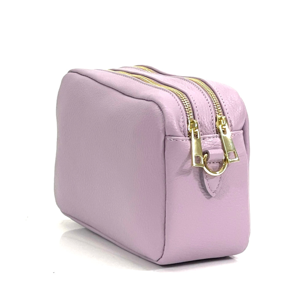 Amara GM Leather Shoulder Bag - Made In Italy