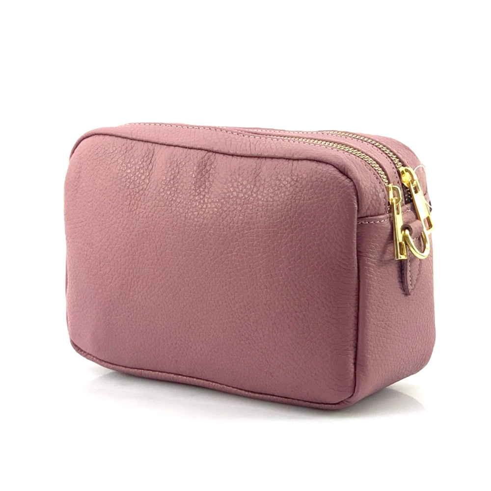Amara GM Leather Shoulder Bag - Made In Italy