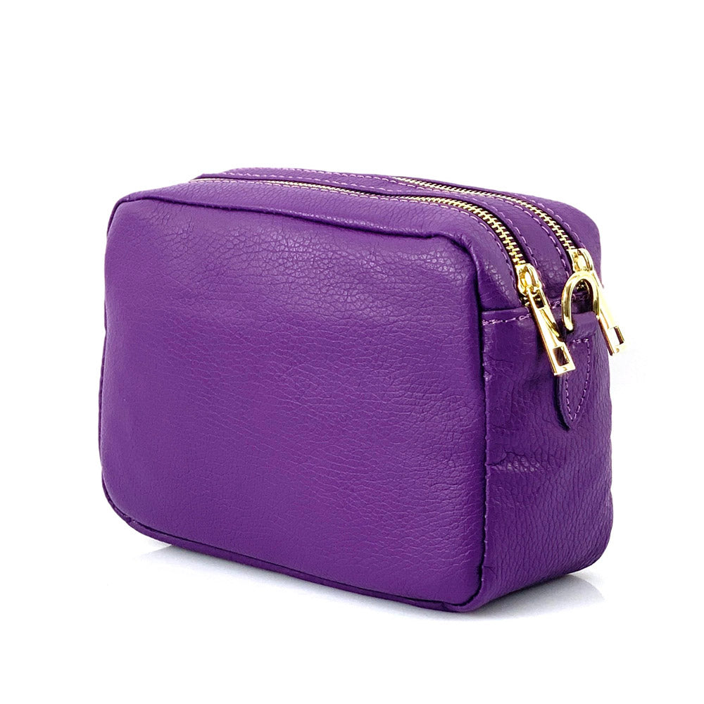Amara GM Leather Shoulder Bag - Made In Italy