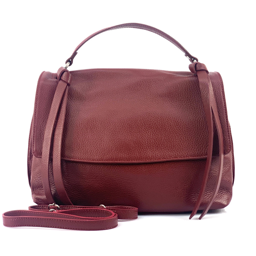 Freestyle Italian Genuine Leather Shoulder Bag - Made in Italy
