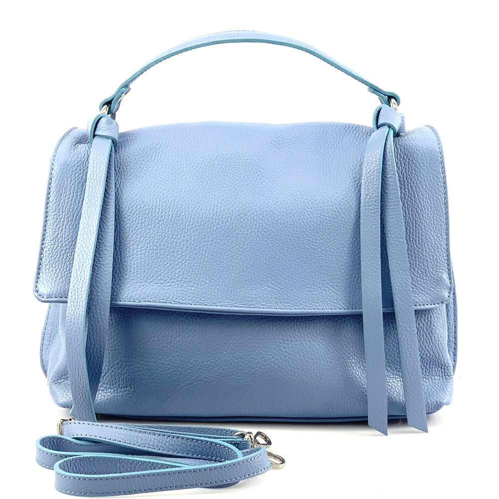 Freestyle Italian Genuine Leather Shoulder Bag - Made in Italy