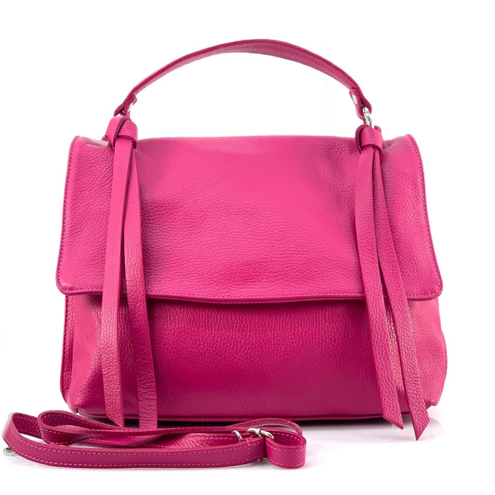 Freestyle Italian Genuine Leather Shoulder Bag - Made in Italy