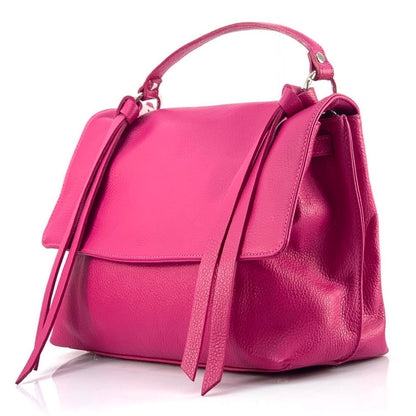 Freestyle Italian Genuine Leather Shoulder Bag - Made in Italy