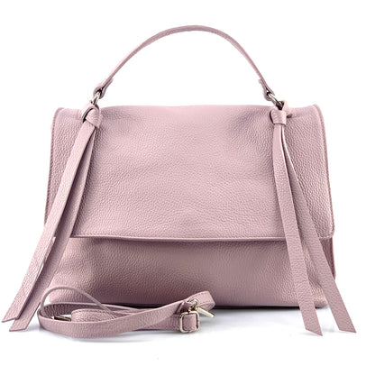Freestyle Italian Genuine Leather Shoulder Bag - Made in Italy