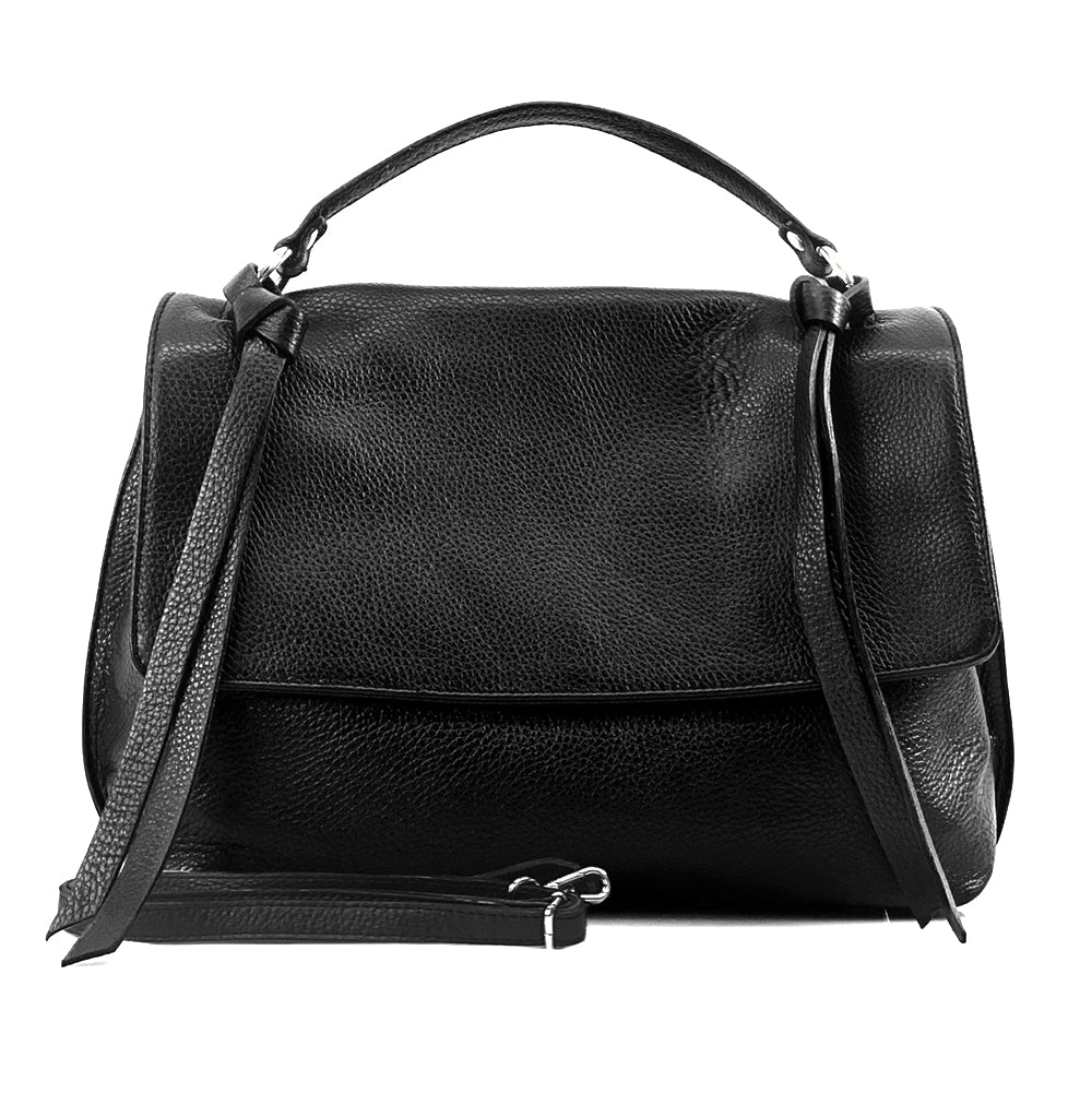 Freestyle Italian Genuine Leather Shoulder Bag - Made in Italy