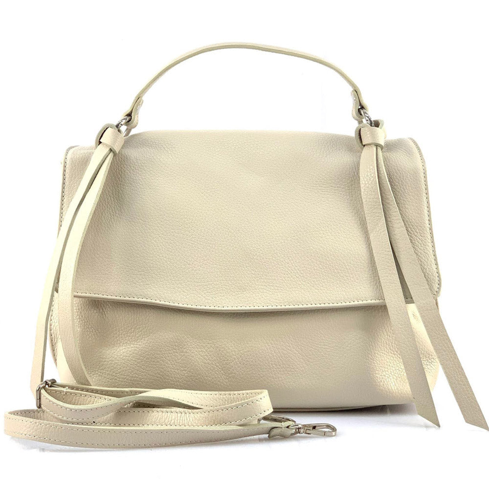 Freestyle Italian Genuine Leather Shoulder Bag - Made in Italy