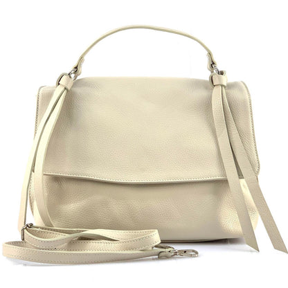 Freestyle Italian Genuine Leather Shoulder Bag - Made in Italy