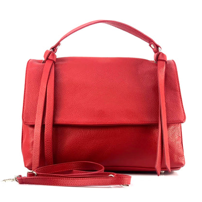 Freestyle Italian Genuine Leather Shoulder Bag - Made in Italy