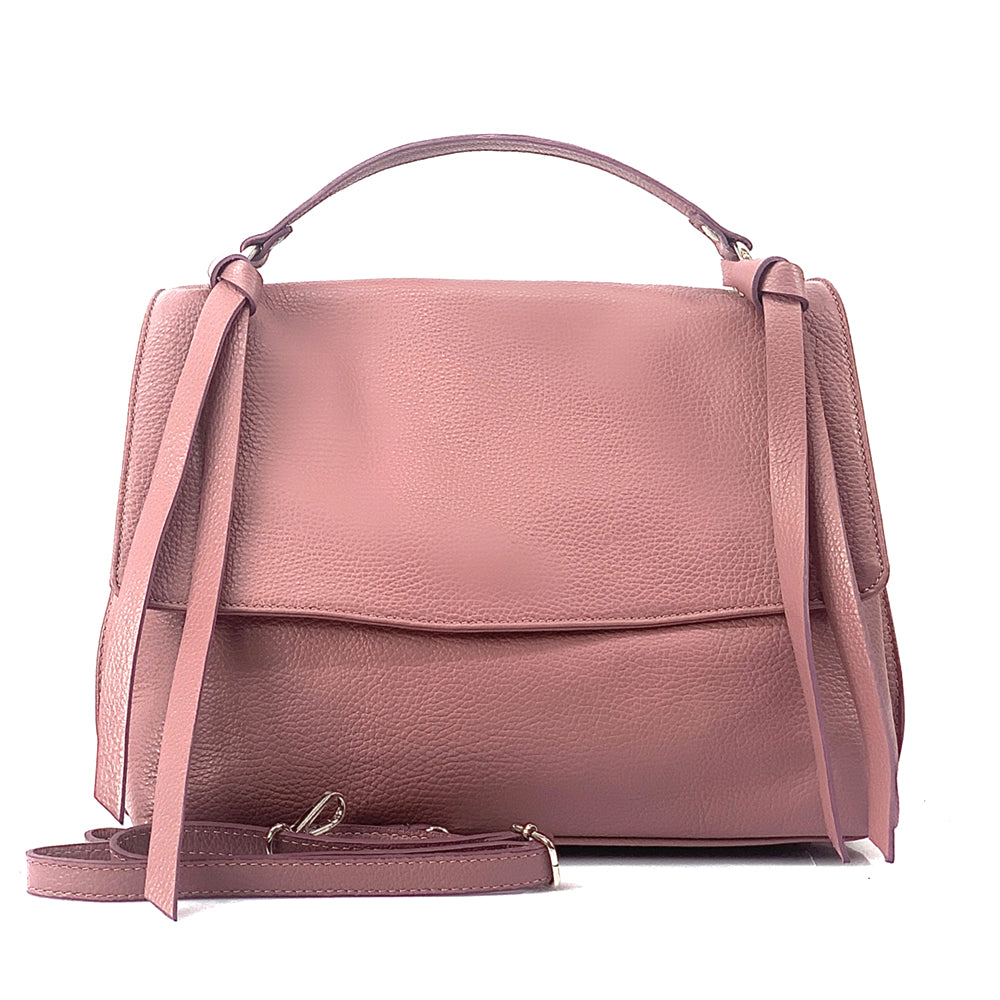 Freestyle Italian Genuine Leather Shoulder Bag - Made in Italy