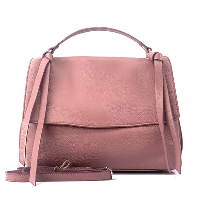 Freestyle Italian Genuine Leather Shoulder Bag - Made in Italy
