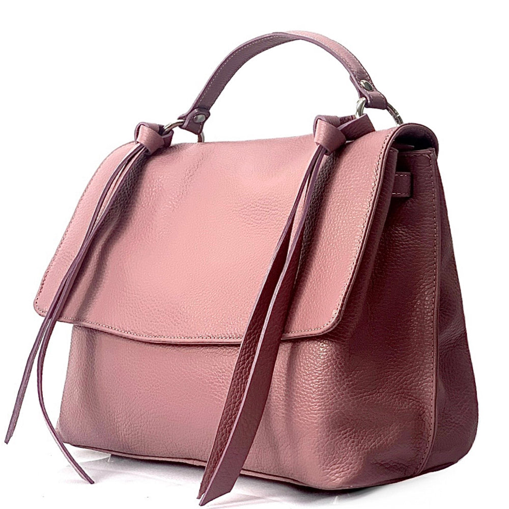 Freestyle Italian Genuine Leather Shoulder Bag - Made in Italy