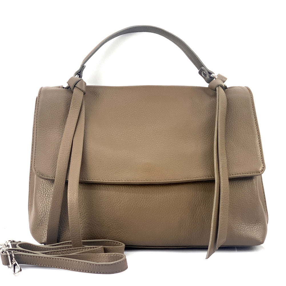 Freestyle Italian Genuine Leather Shoulder Bag - Made in Italy
