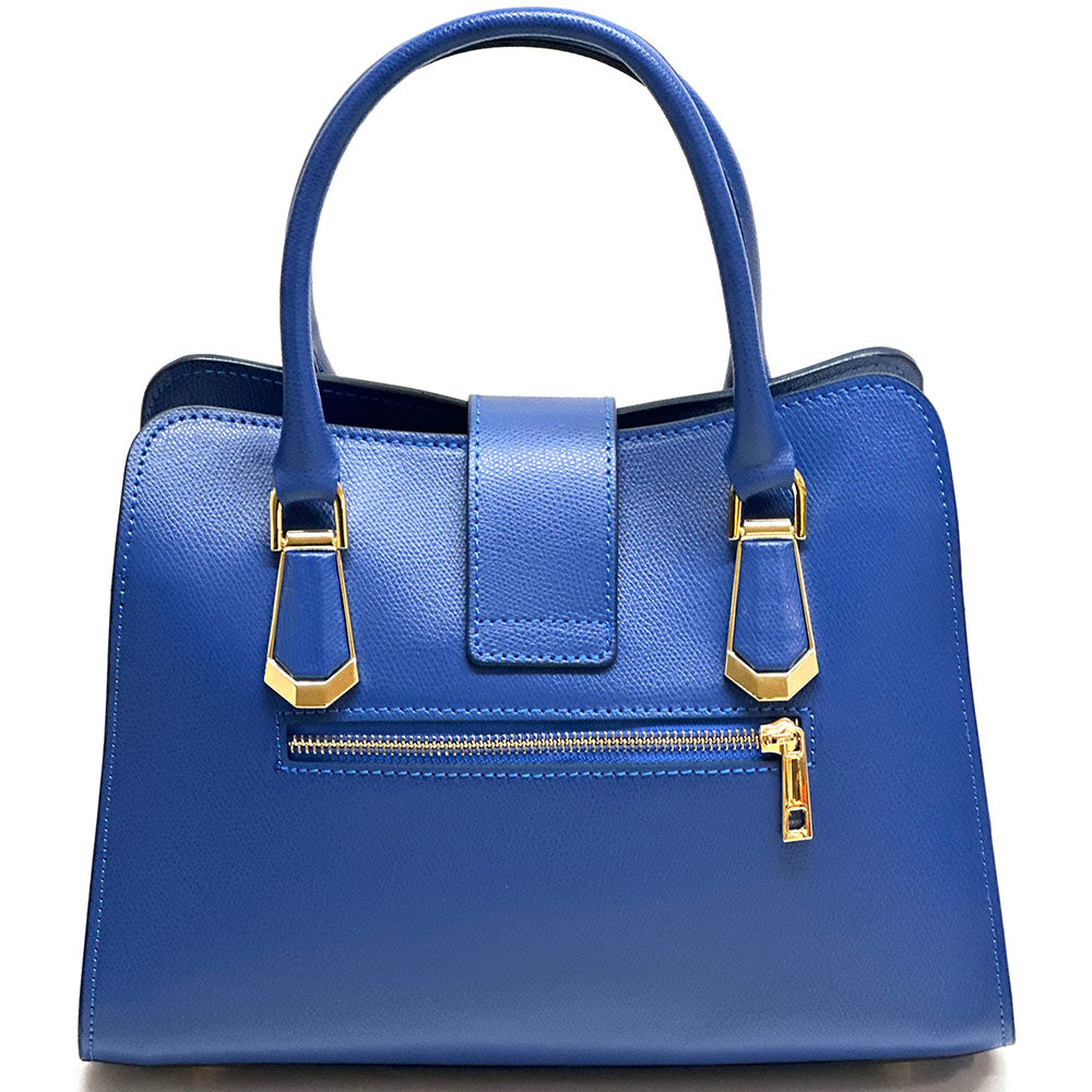 Clarissa Tote leather bag - Made In Italy