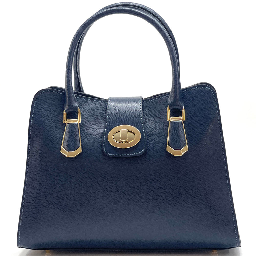 Clarissa Tote leather bag - Made In Italy