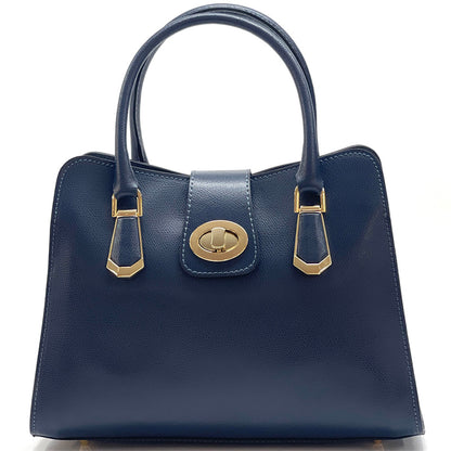 Clarissa Tote leather bag - Made In Italy