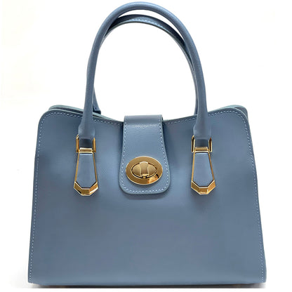 Clarissa Tote leather bag - Made In Italy