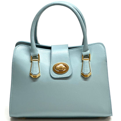 Clarissa Tote leather bag - Made In Italy