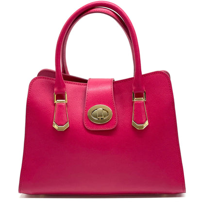 Clarissa Tote leather bag - Made In Italy
