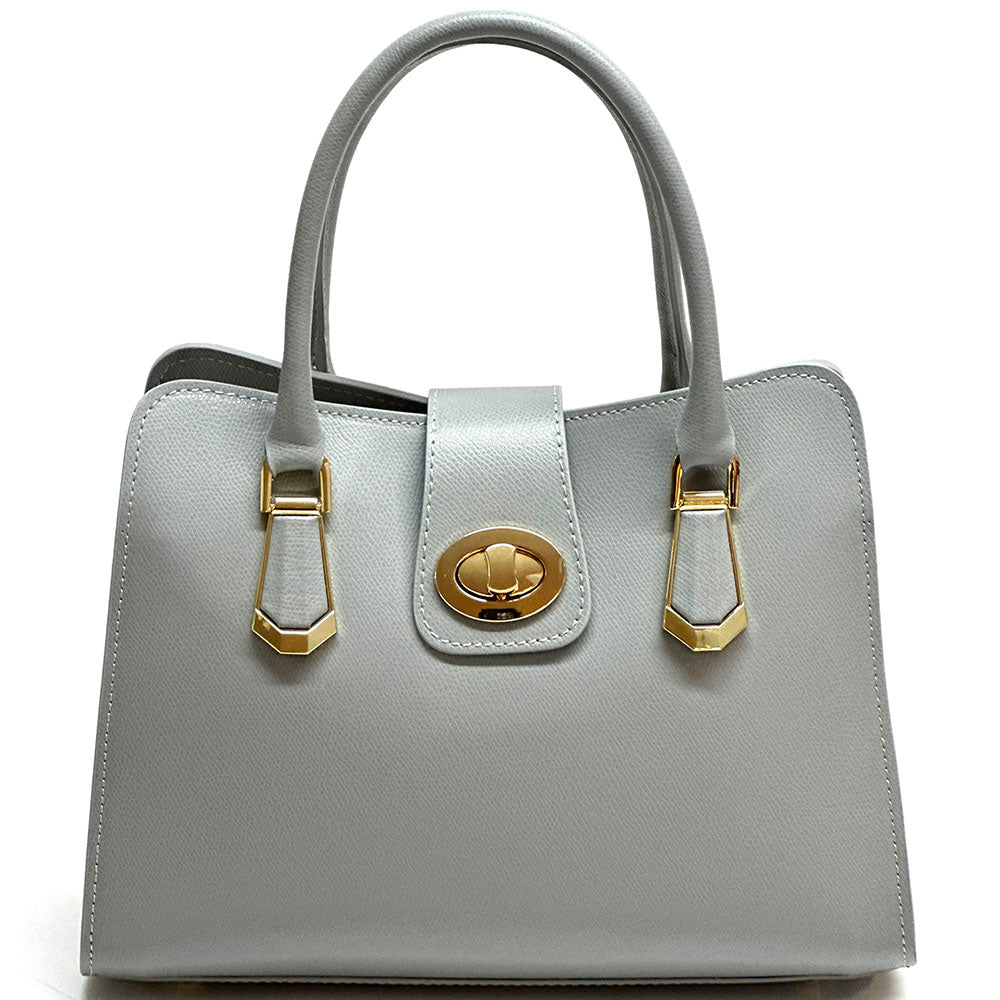 Clarissa Tote leather bag - Made In Italy