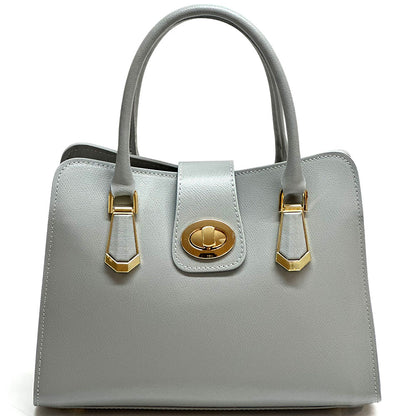 Clarissa Tote leather bag - Made In Italy