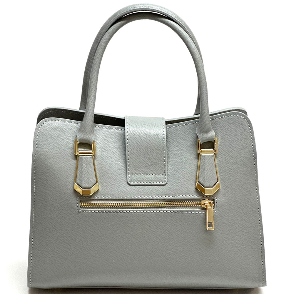 Clarissa Tote leather bag - Made In Italy