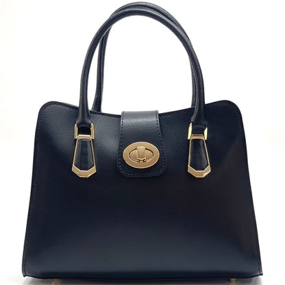 Clarissa Tote leather bag - Made In Italy