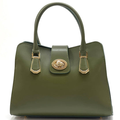 Clarissa Tote leather bag - Made In Italy