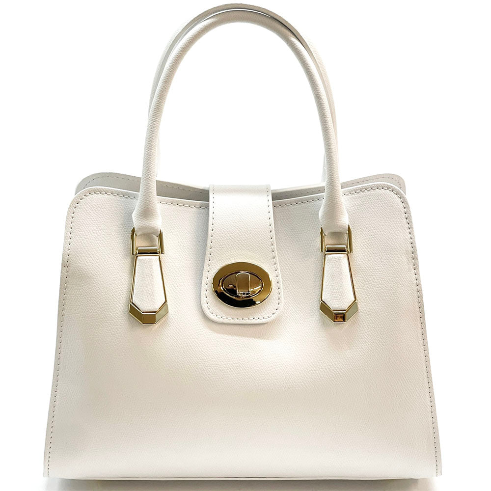 Clarissa Tote leather bag - Made In Italy