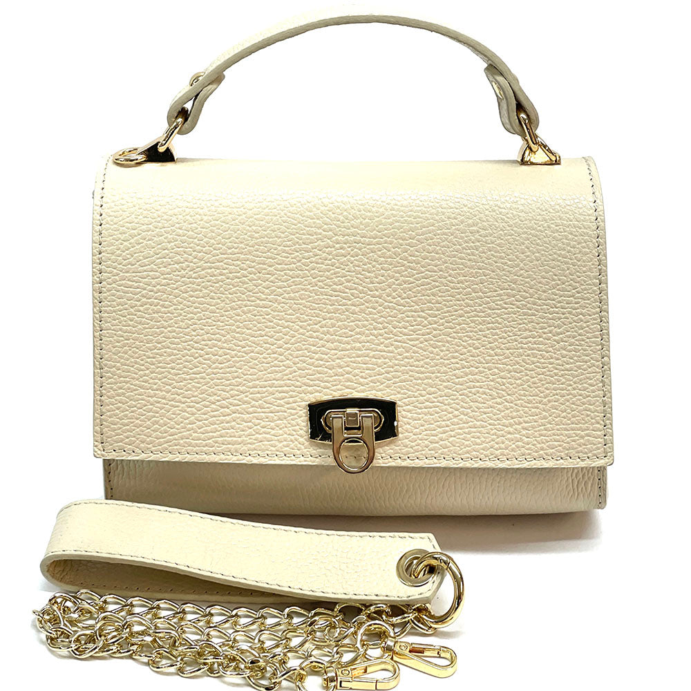 Giuliana Leather Handbag Made in Italy