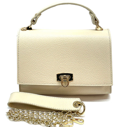 Giuliana Leather Handbag Made in Italy