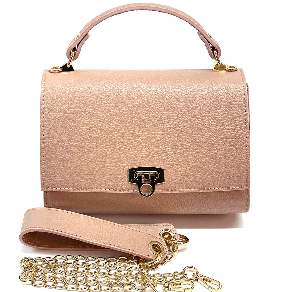 Giuliana Leather Handbag Made in Italy