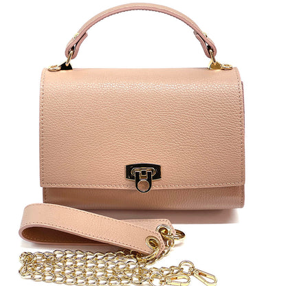 Giuliana Leather Handbag Made in Italy